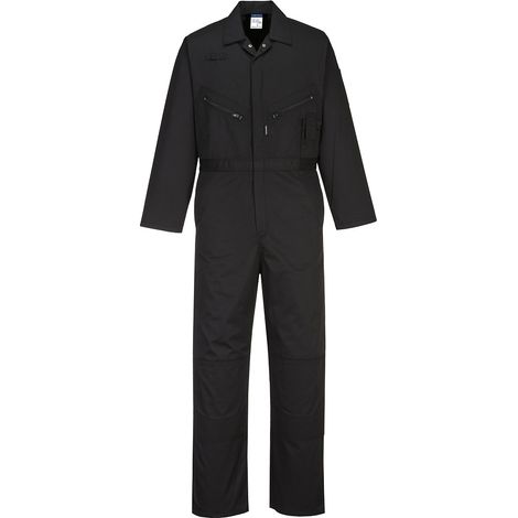 Overall mit Knieschoner Farbe: Schwarz Größe L - Portwest