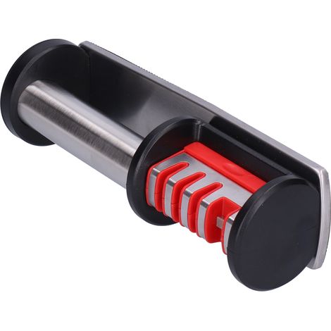 Affûteur de couteaux 4 étages manuel multifonction pour cuisine, outil d'aiguisage professionnel avec boîte cadeau, aiguiseur à lames universel (1/5)
