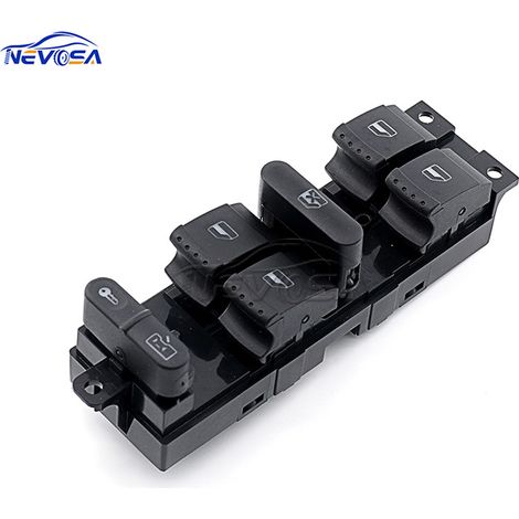 1J4959857D ist geeignet für den Hauptsteuerschalter des linken vorderen Fensterhebers bei Volkswagen Bora, Golf, Jetta und Passat. (1/4)