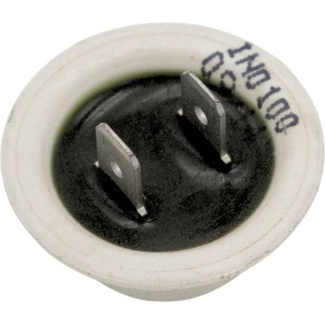 Ersatzteil - Temperaturfühler (weiß) -  - INDESIT, ARISTON HOTPOINT, SCHOLTES, WHIRLPOOL, 2I MARCHI, CREDA