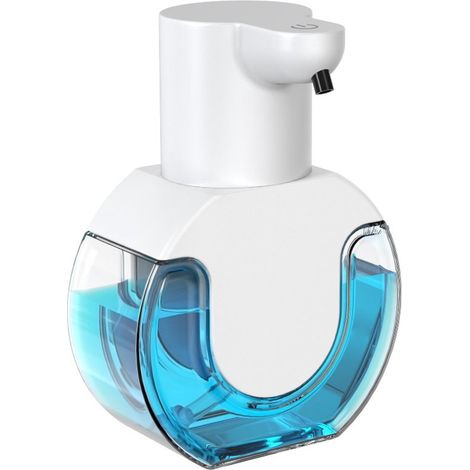 Dispenser di sapone automatico, pompa per sapone, dispenser di sapone ricaricabile, tecnologia a schiuma, accessori per il bagno, rilevamento automatico, intelligente (1/5)