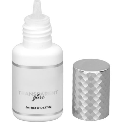 Colle pour faux cils 5 ml transparente, séchage rapide, forte adhérence, longue tenue, professionnelle, pour usage domestique et en salon. (1/5)