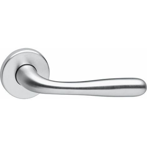 Poignée de porte classique Jupiter chrome mat - 0017.019502 (1/3)