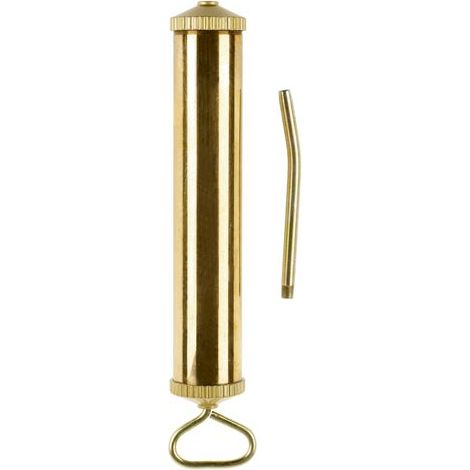 Seringue Industrie Laiton 500ml Bec Coudé Pressol