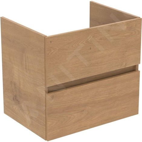 IDEAL STANDARD R0259Y8 Armoire sous lavabo Eurovit+ 2 tiroirs (1/3)