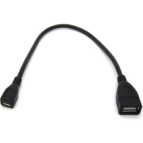 USB 2.0 Buchse auf Micro-USB Buchse Datenübertragungskabel-Konverter für Handys