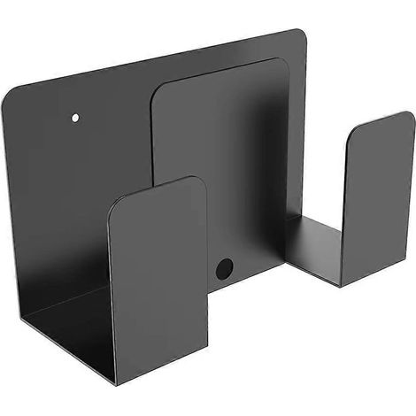 Étagère murale en métal, support de rangement de chevet pour ordinateur portable/clavier/tablette/Kindle/routeur/modem (1/5)