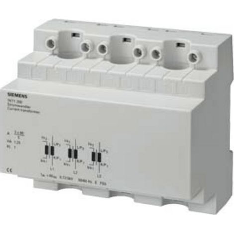 Siemens 7KT1200 7KT1200 Stromwandler 3phasig Primärstrom 60 A Sekundärstrom 5 A Leiterdurchführung (1/3)