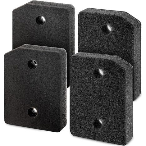 4 Filtres pour Sèche-linge Miele T1 Series 9164761,Fin - Grossier - 207 x 157 x 30 mm Sèche-linge pour Pompe à Chaleur,Filtre éponge,Filtre Mousse Seche Linge
