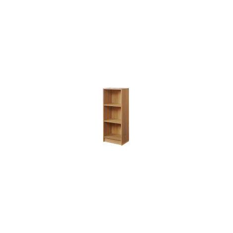 Beech Medium Narrow Bookcase With Adjustable Shelves In Multiple Colours (1/4)