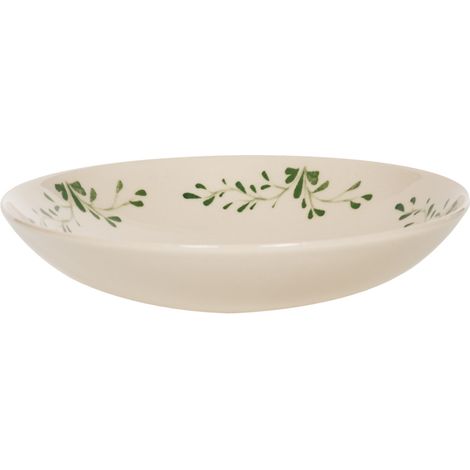 Table Passion - Assiette creuse Appoline verte 22 cm (lot de 6)