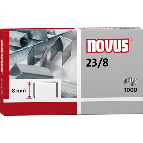 NOVUS C.1000 grapas galvanizadas 23/8