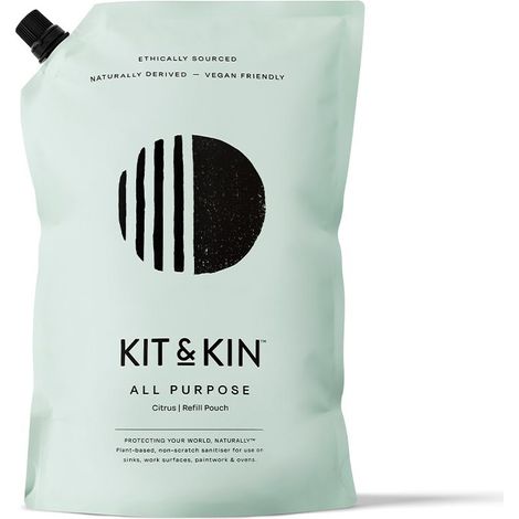 Kit de recarga de limpiador líquido universal ecológico y natural para el hogar de 1 litro. (1/5)
