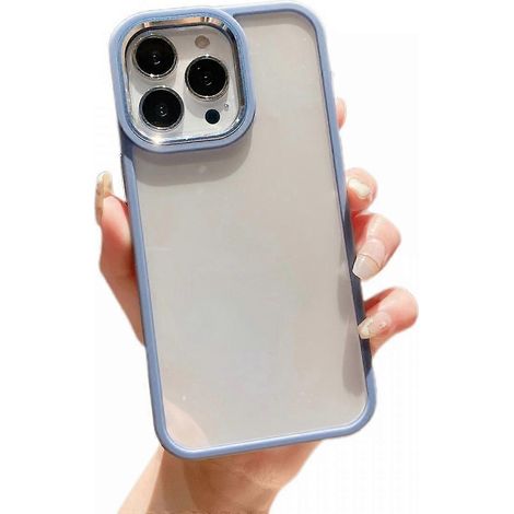 Schutzhülle für iPhone 13, schlichtes Design, Acryl, stoßfest, ultradünn, Matcha-Grün (1/4)