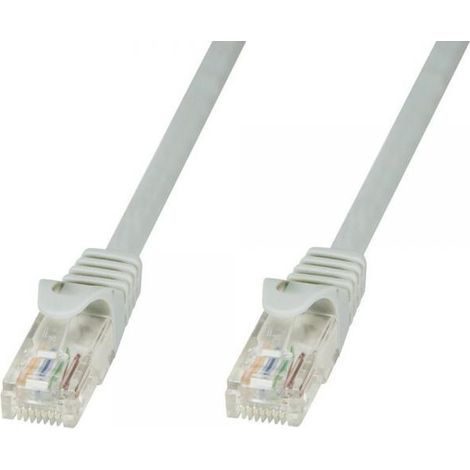 Techly Professional Cavo di Rete Patch in Rame Cat.6 Grigio UTP 1m (1/4)