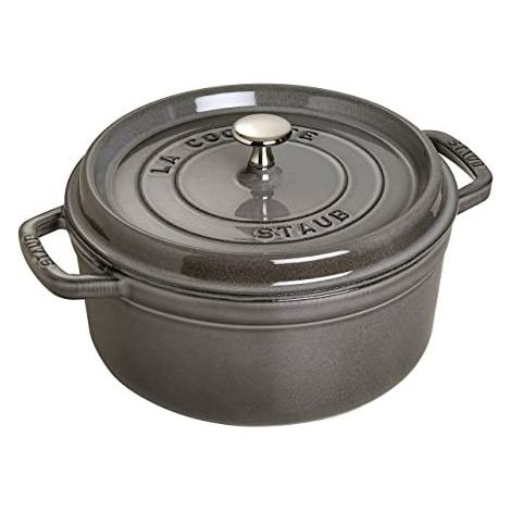 Staub Gusseisen-Bräter emailliert grau graphite 20 cm (1/5)