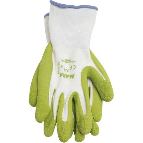 MAPA - Gants jardin quotidien fibre de bambou colors taille m (1/4)
