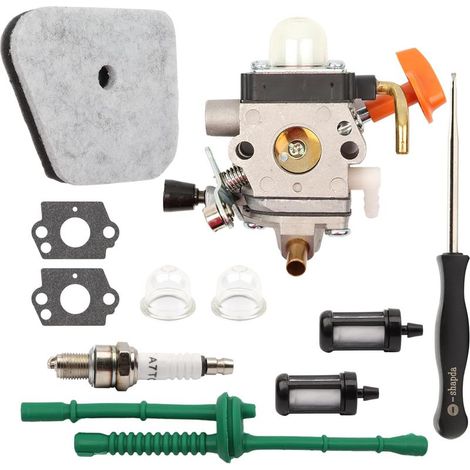 1 Carburateur,FS90HYQ,Kit complet avec filtre et bougie,Débroussailleuse FS87 à FS130,Élagueur HT100 (1/5)