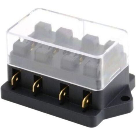 Porte-fusibles à lames de taille moyenne à 4 positions/boîte à fusibles pour automobiles