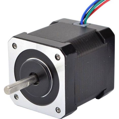 Moteur pas à pas bipolaire Nema 17 2 A 59 Ncm (80 oz), corps 48 mm, 4 fils avec câble et connecteur 1 m, compatible imprimante 3D/CNC (1/4)