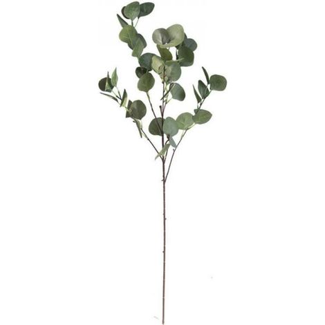 Brindille D'Eucalyptus Artificielle - 84 cm - Faux Feuillage Réaliste Pour Décoration Intérieure Mariage Centre De Table - 1 Pièce (1/5)