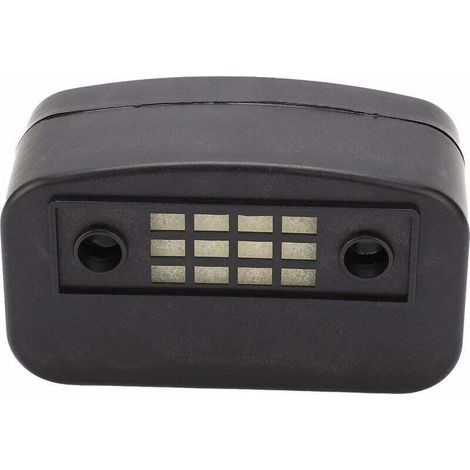 Silencieux de compresseur d'air - Filtre de compresseur d'air - Silencieux de compresseur d'air de 65mm - Silencieux de bruit de pompe d'admission - Filtre d'admission - Coque en plastique carrée (1/4)