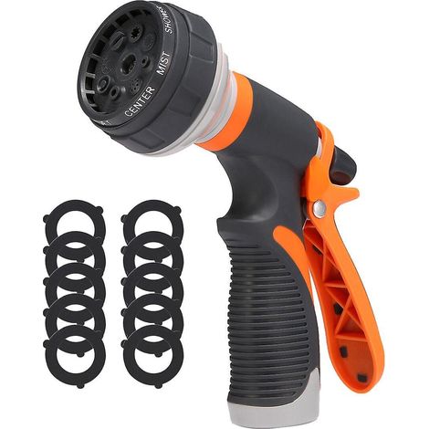 Garden Hose Spray Head Multi-functional Adjustable Watering Tools (1/5)
