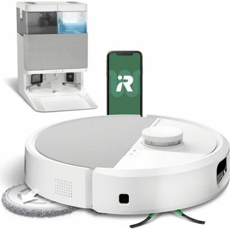 iRobot Roomba Plus 505 Combo Robot + AutoWash Dock Sin bolsa Blanco (1/5)