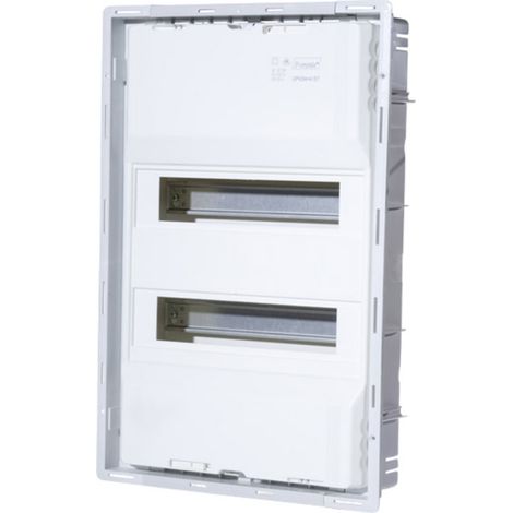 F-Tronic 7210029 UPV24+4ST Verteilerschrank Unterputz Anzahl Teilungen = 28 Anzahl Reihen = 2 Inhalt (1/3)