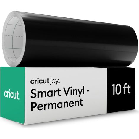 Vinyle Adhésif Permanent – Noir – 14 cm x 3 m Rouleau de Vinyle Adhésif Joy Smart Vinyl Idéal pour Tasses, Verre, Fenêtres, Céramique et Plastique (1/5)