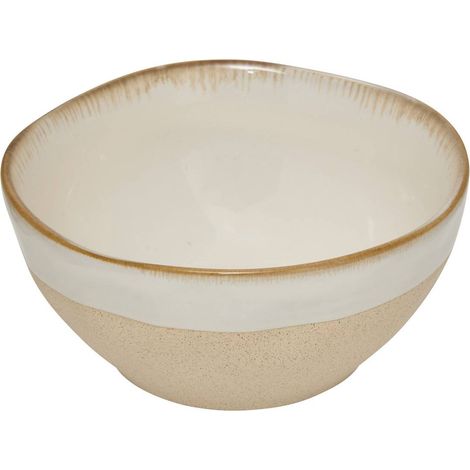 Ciotola kate bianca e beige 48cl - Atmosphera créateur d'intérieur