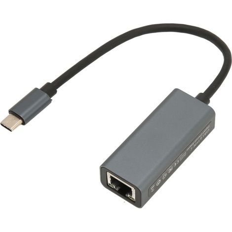 Este adaptador USB-C a Ethernet proporciona acceso a internet de alta velocidad para sistemas Windows, macOS y Linux. Es plug-and-play y compatible con ordenadores de sobremesa, portátiles y tabletas.