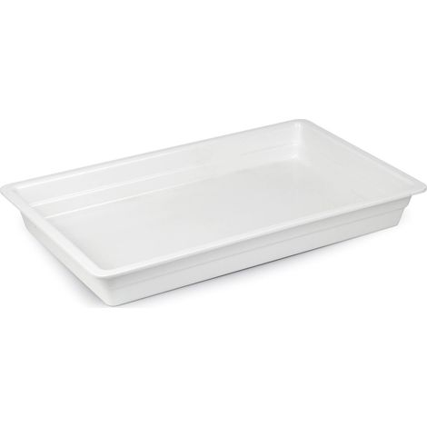 Plat en Mélamine Blanc GN 1/1 - P 20 à 65 mm - Pujadas (1/2)