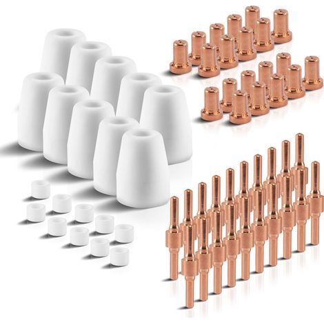 STAHLWERK Kit de pièces d'usure 60 pièces pour le découpeur plasma PT-31 Accessoires plasma (1/4)