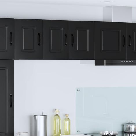 Küchenschrank mit Speicher Kalmar 2 pcs Schwarz 30 x 31 x 40 cm