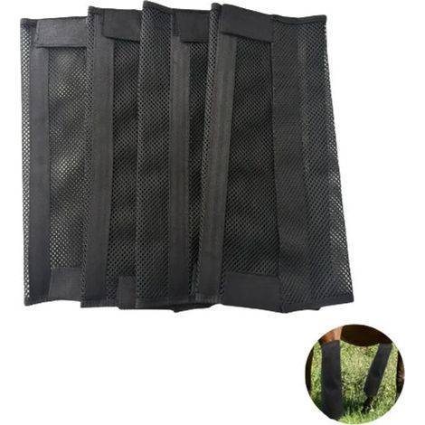 Protège-jambes pour chevaux INF (lot de 4) - protection respirante contre les mouches (1/3)