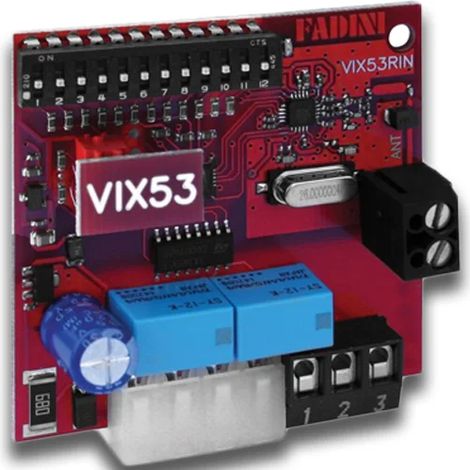 Récepteur radio enfichable FADINI VIX 53/2 R 5311L 868 MHz, 2 canaux (1/2)