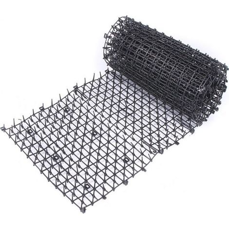Filet anti-chats et anti-chiens noir pour balcon de jardin (200 x 30 cm)