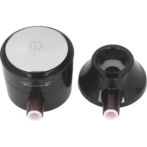 Machine à mousse de bière portable, alimentée par batterie, à commande par simple pression d'un bouton, pour bières en bouteille. (1/5)