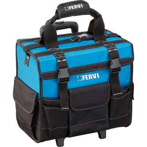 Fervi Trolley Portautensili Semi Morbido in Poliestere 41x31x44,5 cm