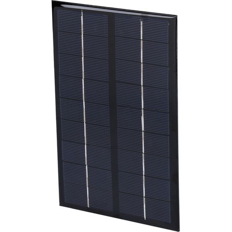 Panneau solaire polycristallin 3W 9V mini pour chargeur téléphone et lampe solaire DIY (1/5)