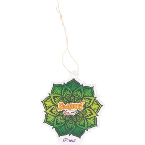 Sensory profumatore auto foresta mandala 7,5 cm x 17,5 cm (1/4)