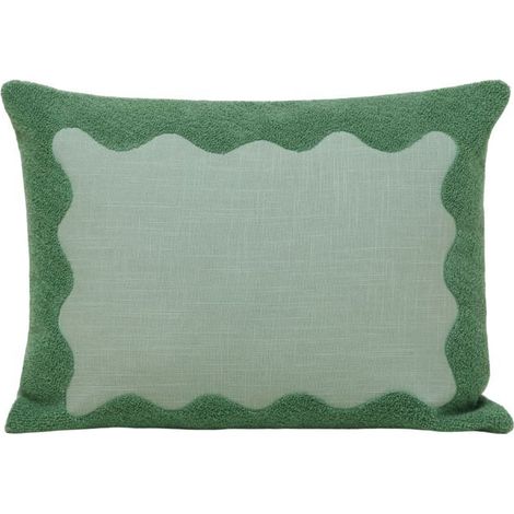 Housse de coussin 30x40 cm MADURA - Vert aqua - NAMATA