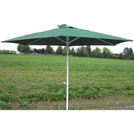 Marktschirm Sonnenschirm 300 cm grün Kurbel Gartenschirm Schirm Sonnenschutz (1/4)
