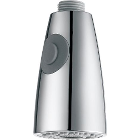 2 PCS Deux Fonctions Robinet Cuisine Remplacement Extractible pour Douchette Evier Cuisine tête de pulvérisation en chrome 1/2" L'interface (1/5)