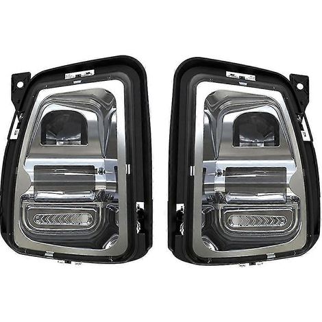 Zwei LED-Nebelscheinwerfer für Ram 1500 Modelle der Baujahre 2013-2018, transparente Stoßstangen-Nebelscheinwerfer, Modellnummern 68104821ac bzw. 68104820ac. (1/5)