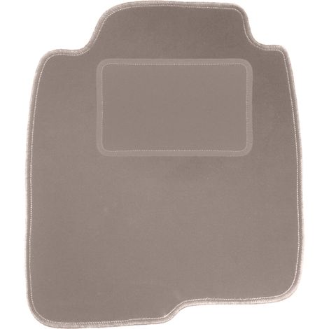 Fahrermatte aus Velours für: Volvo 240 / 260 Kombi, Limousine (1974–1993), beige
