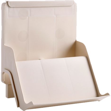 Rack à chaussures empilable et modulable en plastique, rangement gain de place, étagère multi-niveaux couleur abricot (1/5)
