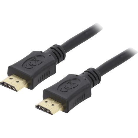 Cable HDMI 2.0 male des deux cotes 4.5m noir