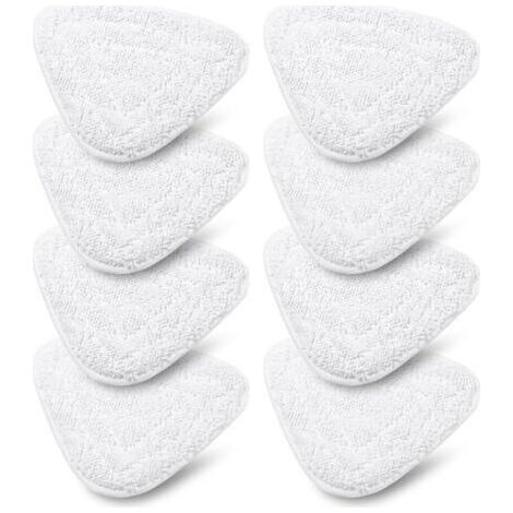 8 Pièces Recharge pour balai vapeur Vileda, housse de balai microfibre